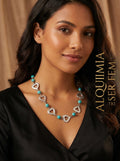 Collar Corazón con turquesa. Hay un poder inmenso en escuchar tu corazón y confiar en tu intuición.